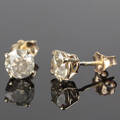 Brillant ørestikker af 14 kt. guld i alt 2.32 ct.   Denne vare er sat til omsalg under nyt varenummer 4150419