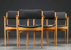 Erik Buch. Fire armstole, eg 4
