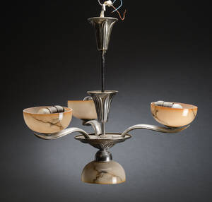 Art Deco lysekrone Denne vare er sat til omsalg under nyt varenummer 4103410