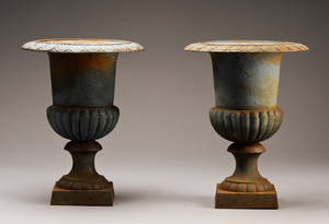 Par havevaser af jern 2