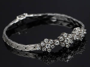 Brillant armbånd ca. 1.60 ct  Top-Wesselton