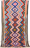 Orientmatta, flatvävd, Kelim, 255x140 cm