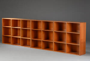 Mogens Koch. Fire reoler af Oregon pine. 4