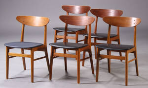 Farstrup Møbelfabrik. Spisestole 5