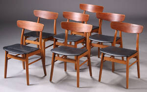 Dansk møbelproducent. Spisestole, 7