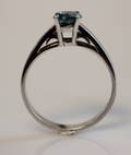 Solitairering, ca. 0.86 ct.