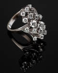Ring med brillanter, ca. 1.40 ct.