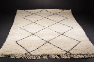 Håndknyttet Marokkansk Berber tæppe, 300x215 cm. 