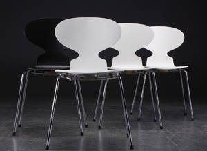 Arne Jacobsen. Fire stole, model 3101 4