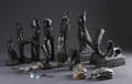 Samling egyptiske figurer mv 18