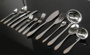 Cook-Well Mini kommode med bestik i rustfrit stål, 113 dele