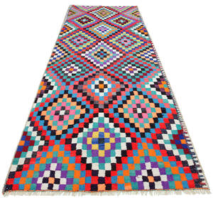 Kelim tæppe 365 x 155 cm