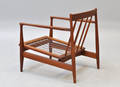 Dansk møbelarkitekt. Hvilestol i teak, 1960erne