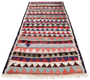 Kelim tæppe 276 x 145 cm