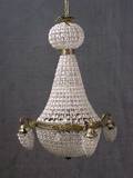 Deckenkrone, Bronzeguss