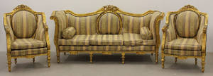 Salongssgrupp, Louis XVI-stil, 3 delar 3