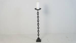 Golvljusstake i smide