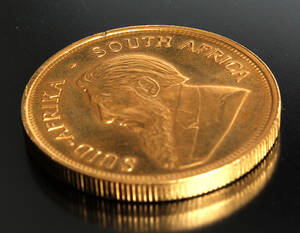 Krugerrand guldmønt 1975 33,98 gram