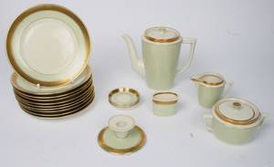 Dagmar porcelæn, middags og kaffeservice i 18 dele