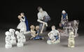 Bing  Grøndahl samt Royal Copenhagen. En samling figurer af porcelæn 10