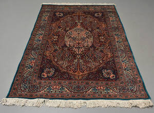 Orientalsk tæppe. 225 x 140 cm