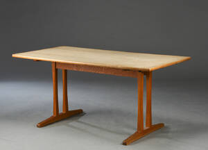 Børge Mogensen. Spisebord med shakerstel Denne vare er sat til omsalg under nyt varenummer 4608710
