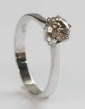 Solitairering, ca. 0.78 ct.