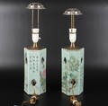 Par kinesiske bordlamper, 1900-tallet 2 