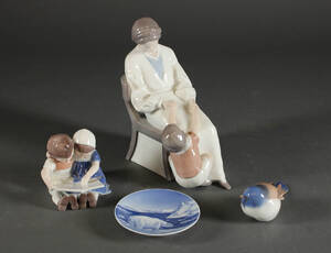 Royal Copenhagen samt BG, figurer m.m, porcelæn 4