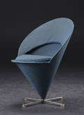 Verner Panton, Kræmmerhusstol  Cone chair for Plus-Line