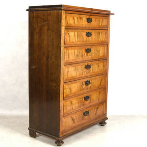 BYRÅ, 7-lådig, 181900-tal.