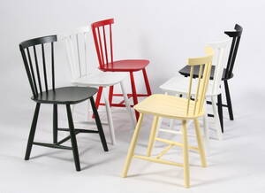 Poul M. Volther. Seks stole i bøg, model J46 6