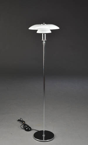 Poul Henningsen. Stander-  gulvlampe, PH 3½-2½ Denne vare er sat til omsalg under nyt varenummer 4459051