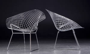 Harry Bertoia. Par Diamond Lounge Chairs 2