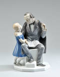 Bing  Grøndahl. Figur af porcelæn, H. C. Andersen