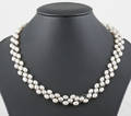 3 strand fresh water pearl necklace