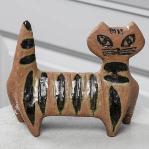 LISA LARSON, Katt ur serien Lilla Zoo, Gustavsberg