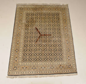 Persisk Tabriz tæppe, 199x153 cm.