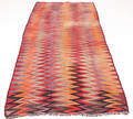 Orientalsk Harsin Kilim 255 x 132 cm.