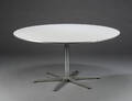 Arne Jacobsen  Piet Hein. Supercirkulært spisebord, Ø 145 cm.  Denne vare er sat til omsalg under nyt varenummer 4464252