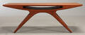 Johannes Andersen. Smilet sofabord af teak 