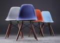 Charles Eames. Fire glasfiber skalstole 4