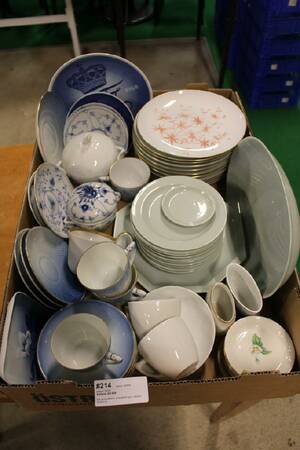 BG- BLA MÅSEN, SOMMERFUGL, GRÖNT PORSLIN