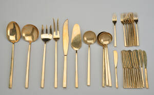 Sigvard Bernadotte. Scanline bestik af bronze 28 Denne vare er sat til omsalg under nyt varenummer 4665823