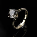 Solitaire ring ca. 2.69 ct.