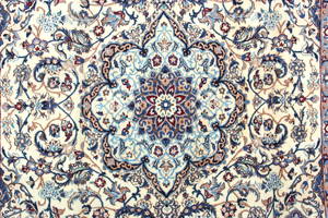 Persisk Nain m silke, 308 x 210 cm