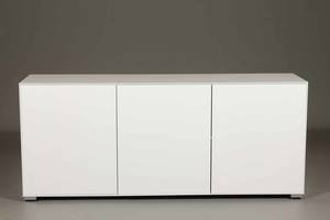 Østergaard Design.Ower lav skænk i hvidlakeret MDF