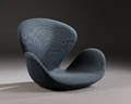 Arne Jacobsen. Skal til hvilestol model 3320 Svanen