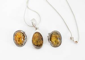 Smycken 3 delar, silver