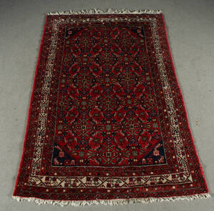 Persisk handknuten matta, 198x128 cm